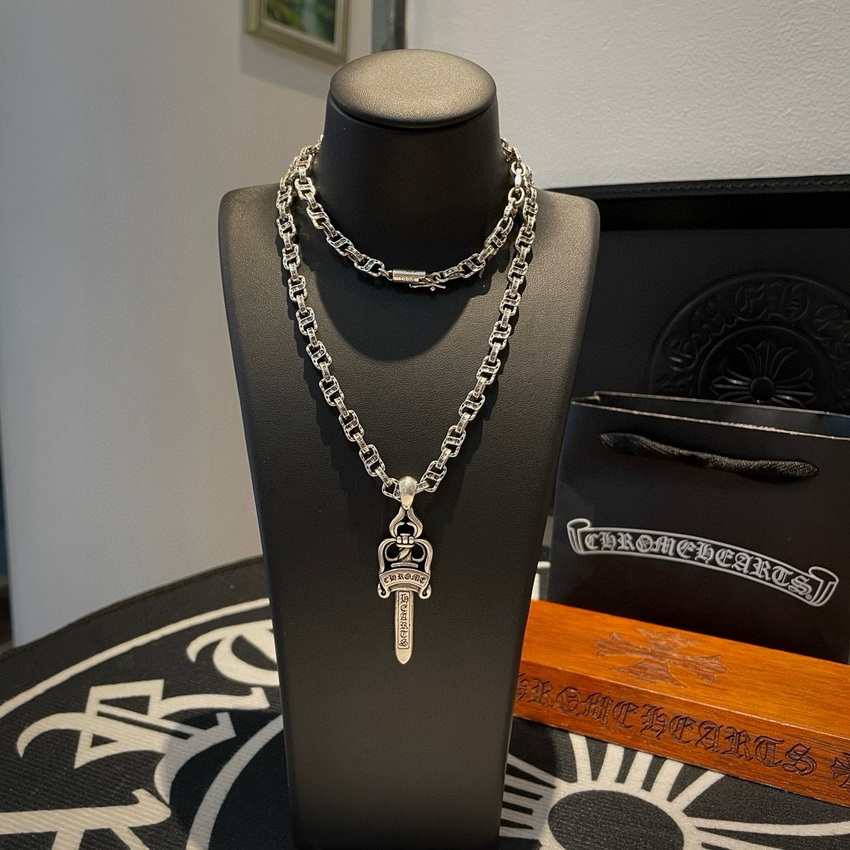 Chrome Hearts Necklace-070