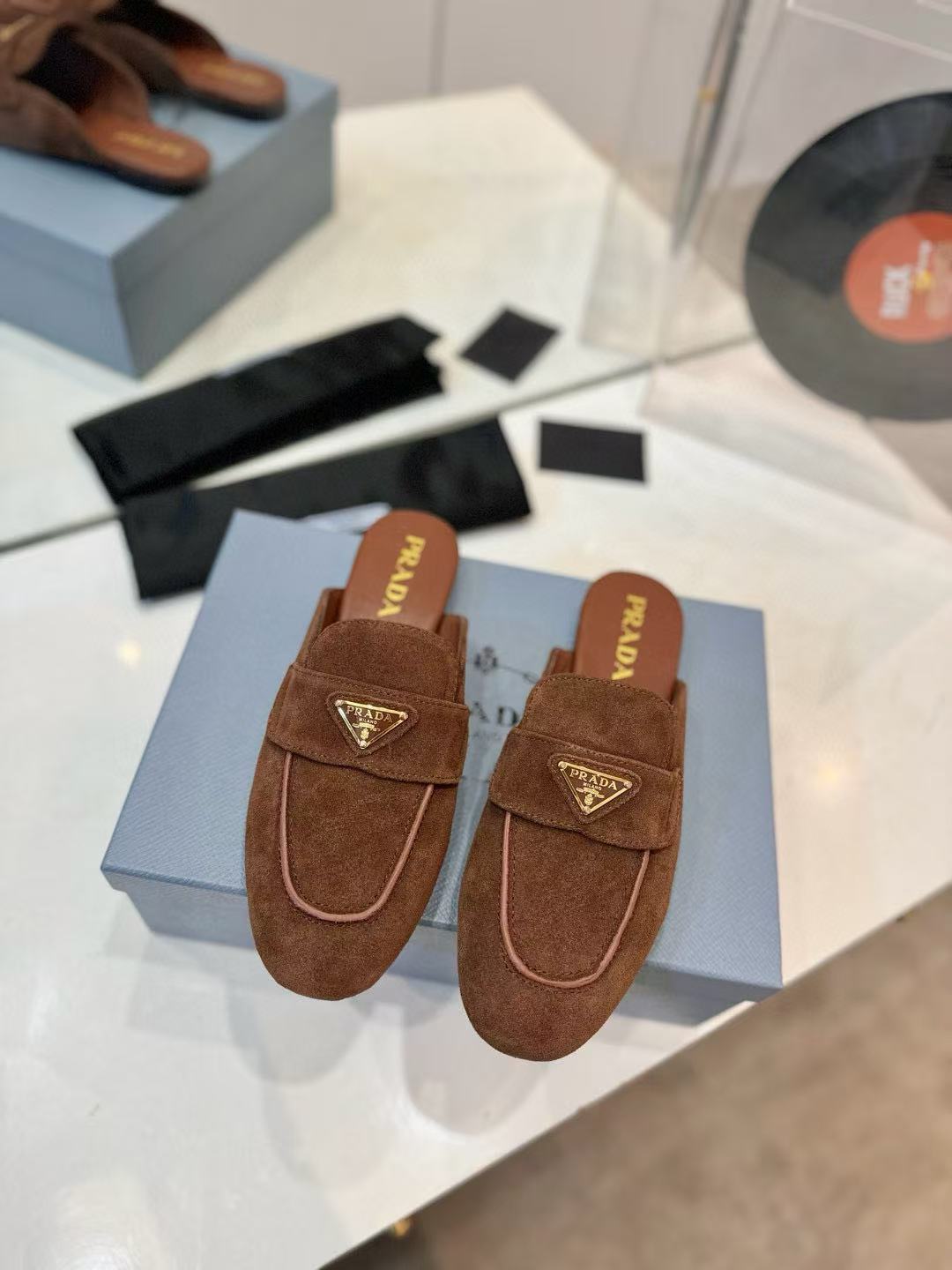 Prada Slippers Women(AAAA)-026