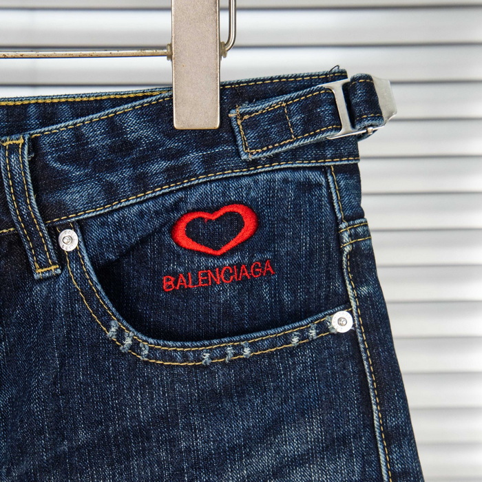 Balenciaga Shorts Jeans-004
