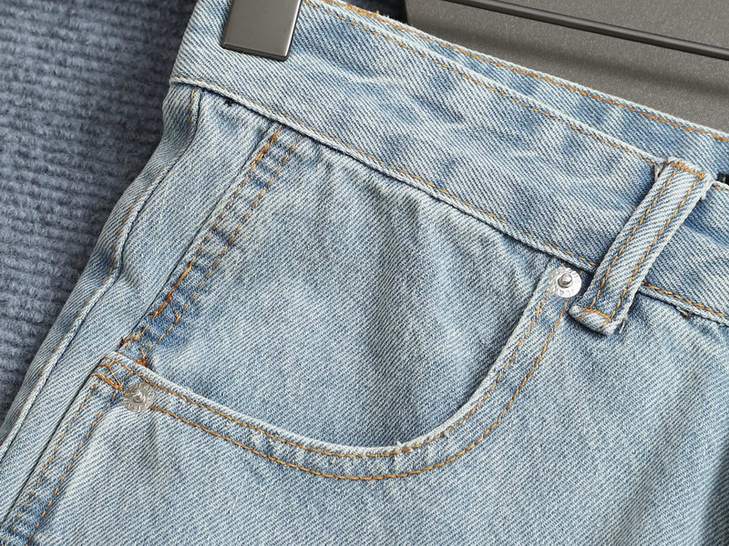 Balenciaga Shorts Jeans-001