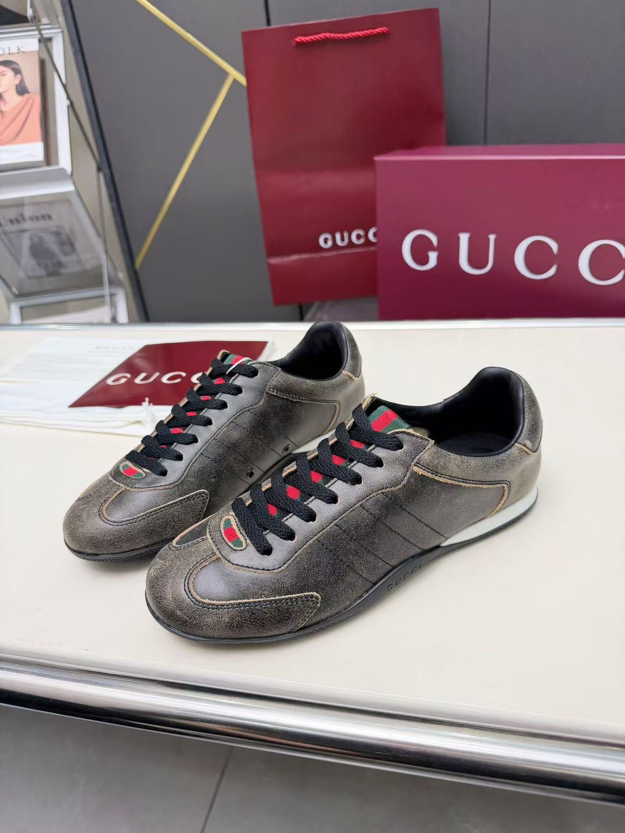 Gucci Shoes(AAA)-566